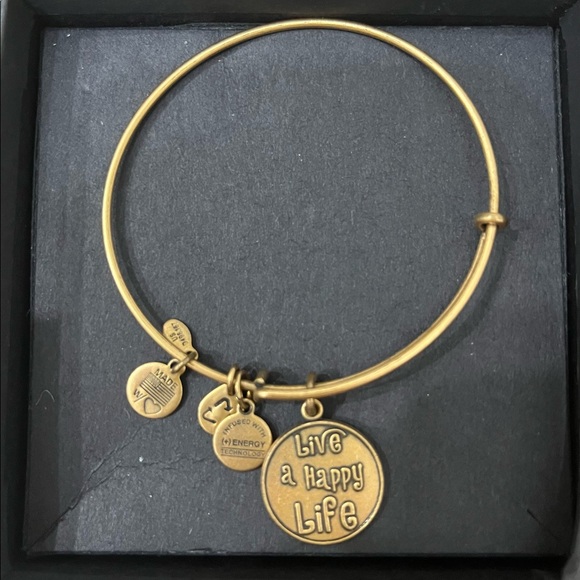 Alex And Ani Live A Happy Life Bracelet